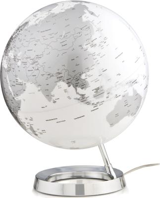 Atmosphere NR-0331F7NS-GB Globe Bright Chrome 30cm Diameter Kunststof Voet Engelstalig Atmosphere NR-0331F7NS-GB Globe Bright Chrome 30cm Diameter Kunststof Voet Engelstalig