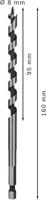 Bosch Accessoires Houtslangenboor, zeskant 8 x 100 x 160 mm, d 6,35 mm 1st - 2608585696 - thumbnail