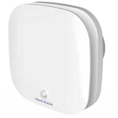 Vent-Axia Supra design 100TM badkamerventilator - timer & bewegingssensor - 90 m3/h - Ø100mm