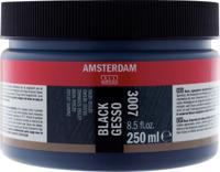 Royal Talens Amsterdam Zwart gesso 3007 pot 250 ml - thumbnail