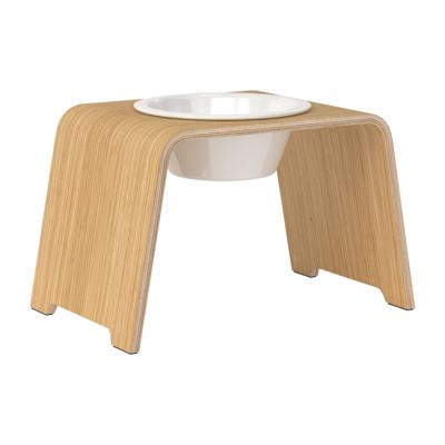 dogBar® Honden voerbar Single, bruin, Maat: M-Large dogBar® Honden voerbar Single, bruin, Maat: M-Large