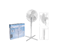 Excellent Electrics Statiefventilator 40 cm Wit - thumbnail