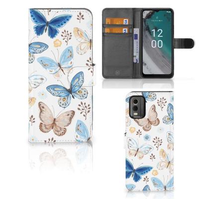 Telefoonhoesje | Met pasjeshouder | voor Nokia C32 Vlinder Telefoonhoesje | Met pasjeshouder | voor Nokia C32 Vlinder