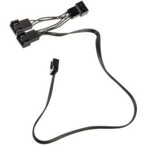 Y-kabel PC-ventilator [1x PC-ventilatorbus 4-polig - 3x PC-ventilatorbus 4-polig] 0.35 m Zwart Kolink