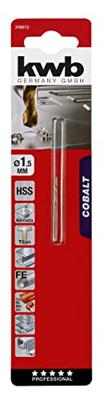 kwb 248625 HSS-Co Spiraalboor 2.5 mm Gezamenlijke lengte 57 mm M35 DIN 338 Cilinderschacht 1 stuk(s) kwb 248625 HSS-Co Spiraalboor 2.5 mm Gezamenlijke lengte 57 mm M35 DIN 338 Cilinderschacht 1 stuk(s)
