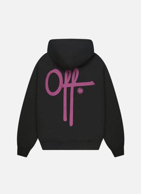 Off The Pitch Full Stop Hoodie Heren Zwart - Maat L - Kleur: Zwart | Soccerfanshop