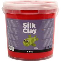 Silk Clay - rood, 650gr. - thumbnail
