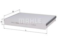 Interieurfilter LA875 - thumbnail