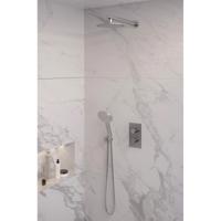 Brauer Brushed Edition Thermostatische Regendoucheset Inbouw - Hoofddouche 20 cm - Rechte Wandarm - 3 Weg - Handdouche 3 Standen - Doucheslang - Wandaansluitbocht - Rvs - thumbnail