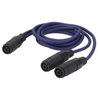 DAP FS12 luidspreker verloopkabel 2x speaker female naar 1x speaker female 150cm - thumbnail