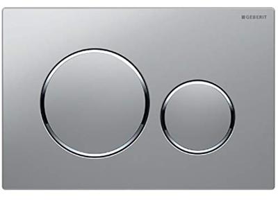 Geberit Sigma 20 bedieningspaneel glans wit/goud voor Sigma reservoirs 8cm (UP720) en 12cm (UP320)