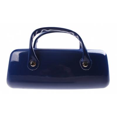 Non-branded Brillenkoker Tasje 16 X 6 Cm Donkerblauw