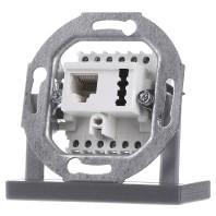 Rutenbeck IAE/UAE8(6)#13311401 Telefoonaansluitdoos Schroefbevestiging Zuiver wit