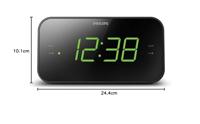 Philips tar3306/12 klokradio zwart - thumbnail