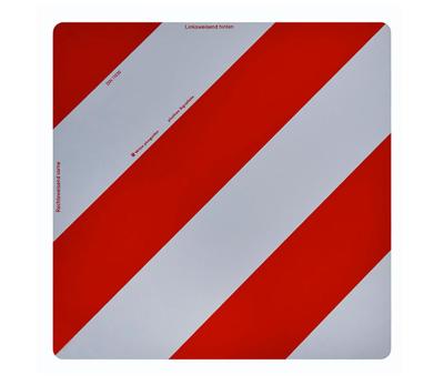 Ad Waarschuwingsbord "witte plusgids warning sign 423x423mm ri witte plusguide