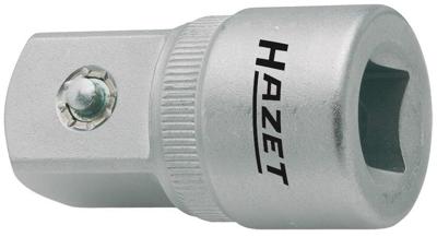 HAZET Vergrotingsstuk 958-1 · 1/2 inch (12,5 mm) vierkant hol · 3/4 inch (20 mm) vierkant massief · Lengte: 50 mm HAZET Vergrotingsstuk 958-1 · 1/2 inch (12,5 mm) vierkant hol · 3/4 inch (20 mm) vierkant massief · Lengte: 50 mm