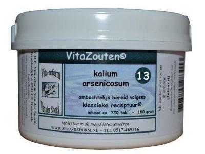 Vitazouten Kalium arsenicosum VitaZout nr. 13 720 Tabletten