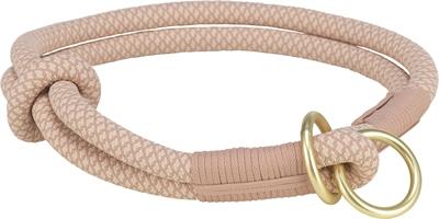 Trixie halsband hond soft half-slip roze / lichtroze Trixie halsband hond soft half-slip roze / lichtroze