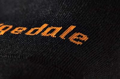 Bridgedale Ski Ultra Fit Merino Performance Over Calf Skisok Black/Orange S 36-39