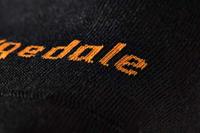 Bridgedale Ski Ultra Fit Merino Performance Over Calf Skisok Black/Orange S 36-39 - thumbnail