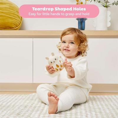 Selecta Siliconen rammelaar - konijn