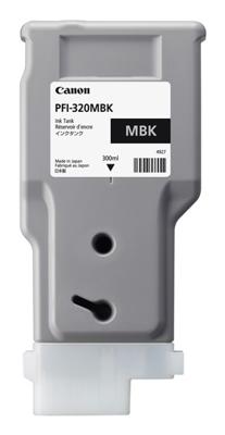 Canon Inktcartridge PFI-320 MBK Origineel Matzwart 2889 C 001 Canon Inktcartridge PFI-320 MBK Origineel Matzwart 2889 C 001