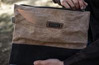 Barebones Neelum Large Zipper Pouch Etui Opbergzak Khaki - thumbnail