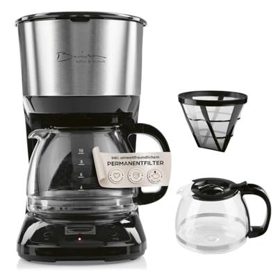 Maxxmee Barista Koffiezetapparaat Zwart, Zilver Capaciteit koppen: 10 Glazen kan