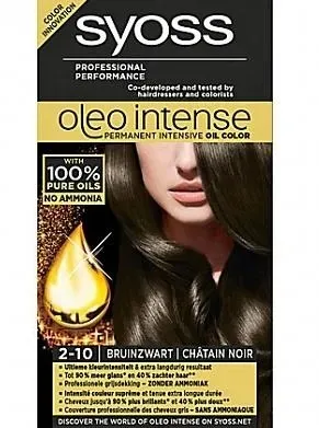 Syoss Oleo Intense 2-10 Bruinzwart