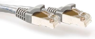 ACT FB7002 LSZH SFTP CAT6A Patchkabel | Snagless | RJ45 connectoren | Grijs | 2 meter