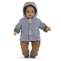 Corolle poppen regenjas omkeerbaar - 30cm - thumbnail