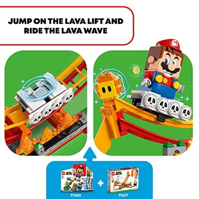 Lego Super Mario 71416 Rit Over Lavagolven - thumbnail