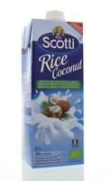 Riso Scotti Rice drink coconut bio 1 Liter - thumbnail