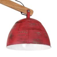VidaXL Plafondlamp 25 w e27 29x18x85 cm verweerd rood - thumbnail