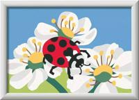 Ravensburger CreArt Schilderen op nummer lieveheersbeestje - thumbnail
