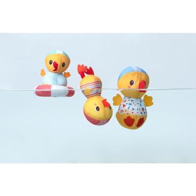 3 badspeelgoed LILLIPUTIENS meerkleurig 3 badspeelgoed LILLIPUTIENS meerkleurig