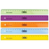 M+R lat, uit plastic, in geassorteerde kleuren, 20 cm - thumbnail