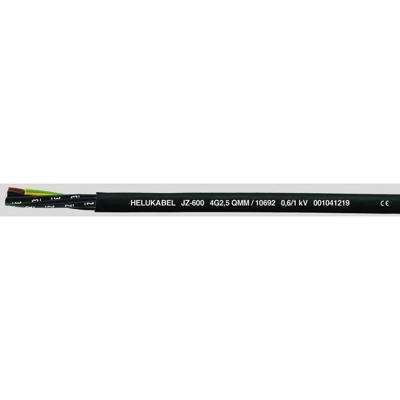 HELU JZ-600 Stuurstroomkabel 12 G 0.50 mm² Zwart 10563-1000 1000 m