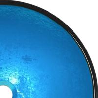 VidaXL Wasbak 42x14 cm gehard glas blauw - thumbnail