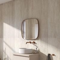 Ben Mirry Spiegel 60x4x60 cm Geborsteld Koper - thumbnail