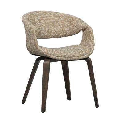 Woood Yossi eetkamerstoel Zand donker hout Woood Yossi eetkamerstoel Zand donker hout