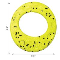 KONG REFLEX FLYER GEEL 24X22X3 CM - thumbnail