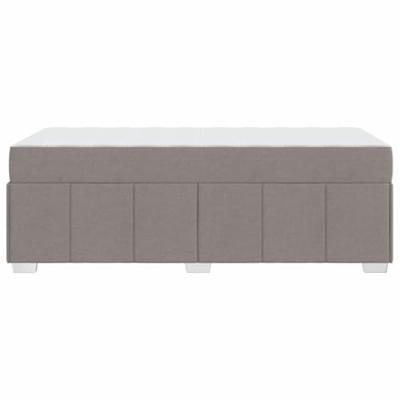 Bedframe Taupe 90 x 200 cm Stof