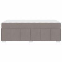 Bedframe Taupe 90 x 200 cm Stof - thumbnail