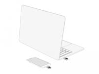 Delock 54085 USB-stick 128 GB Zilver 54085 USB-C - thumbnail