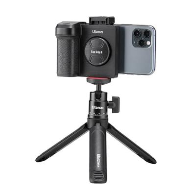 Ulanzi CapGrip II smartphone camera grip met Bluetooth - Zwart - thumbnail