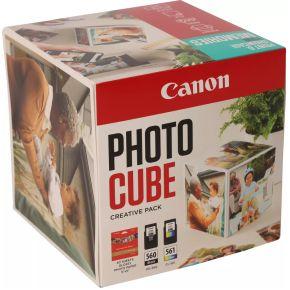 Canon Fotokubusset PG-560+CL-561 Origineel Combipack Zwart, Kleur, Blauw, Wit 3713C012
