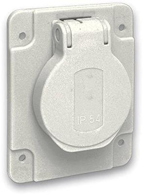 Schneider Electric PKS61G Stopcontact (inbouw) IP54, IK08 Grijs