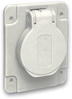 Schneider Electric PKS61G Stopcontact (inbouw) IP54, IK08 Grijs - thumbnail