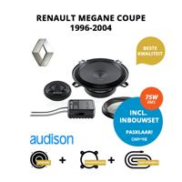 Premium speakers voor Renault Megane Coupe 1996-2004 - Voordeuren/achterdeuren - thumbnail